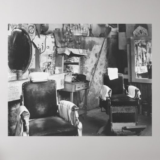 Atlanta Barber Shop: 1936 Poster (Vorne)