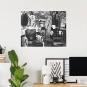 Atlanta Barber Shop: 1936 Poster (Heimbüro)