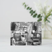 Atlanta Barber Shop, 1936 Postkarte (Stehend Vorderseite)