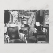 Atlanta Barber Shop, 30er Jahre Postkarte (Vorderseite)