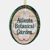 Atlanta Botanischer Garten Weihnachtsdekoration Keramikornament (Rechts)