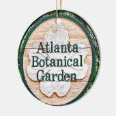 Atlanta Botanischer Garten Weihnachtsdekoration Keramikornament (Links)