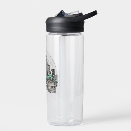 Atlanta City Georgia USA Trinkflasche (Links)