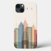 Atlanta | City Skyline Case-Mate iPhone Hülle (Rückseite)