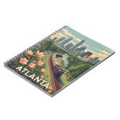 Atlanta Cityscape Notizblock (Linke Seite)