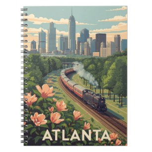 Atlanta Cityscape Notizblock