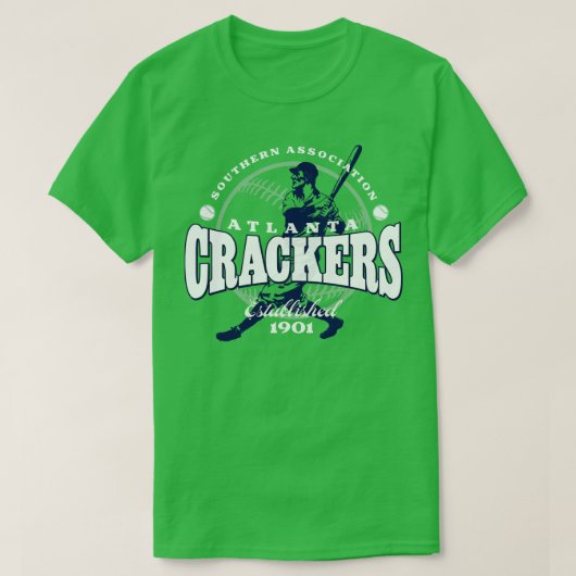 Atlanta Crackers Baseball T-Shirt (Design vorne)