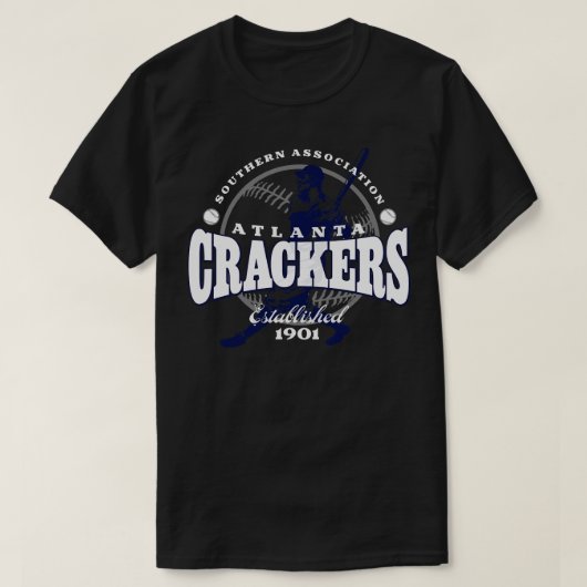 Atlanta Crackers Baseball T-Shirt (Design vorne)