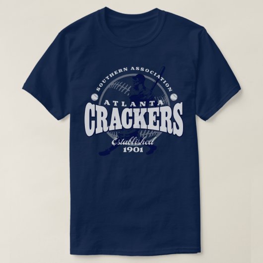 Atlanta Crackers Baseball T-Shirt (Design vorne)