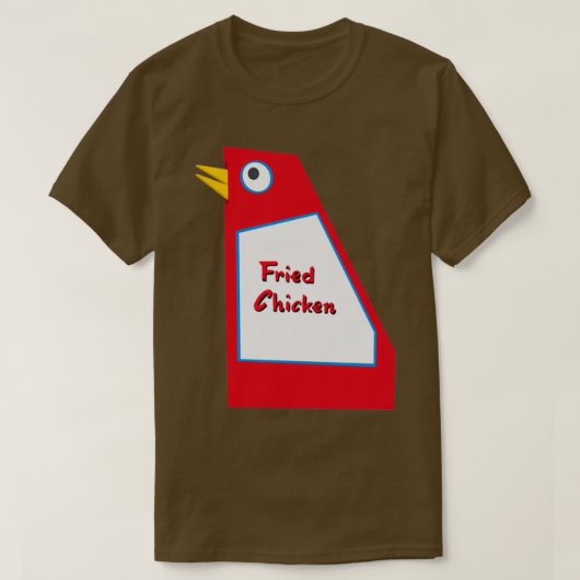 Atlanta, das große Huhn T-Shirt (Design vorne)