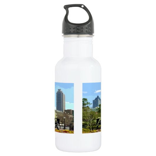 Atlanta Edelstahlflasche (Rückseite)