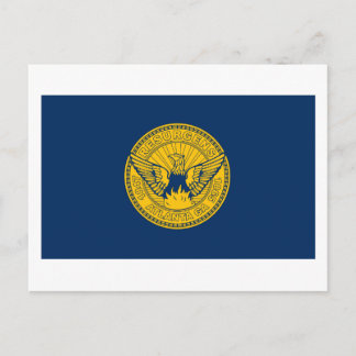 Atlanta Flag Postkarte