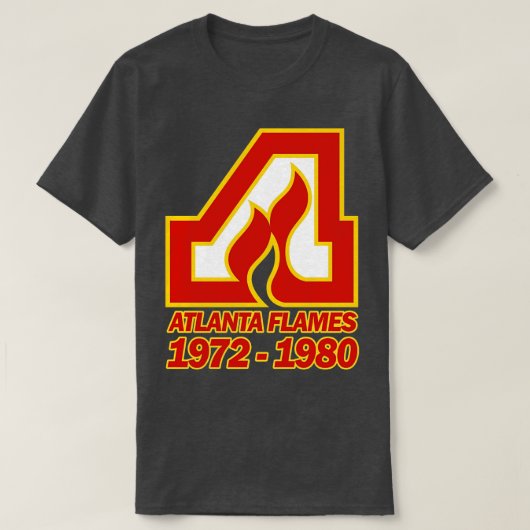 Atlanta Flames 1972 1980 TShirt (Design vorne)