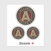 ATLANTA FOOTBALL CLUB TEAM MLS AUFKLEBER (Blatt)