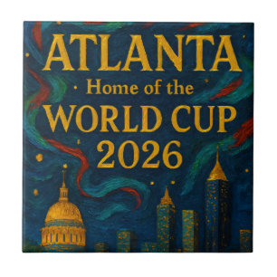 Atlanta Football Elegante Kunstwerke 2026 Fliese