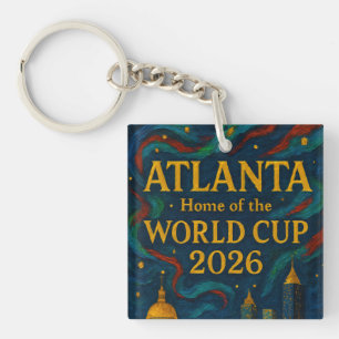 Atlanta Football Elegante Kunstwerke 2026 Schlüsselanhänger
