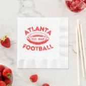Atlanta Football Vintag Style Serviette (Beispiel)
