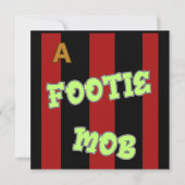 Atlanta Footie Mob United MLS Fans Einladung (Vorderseite)