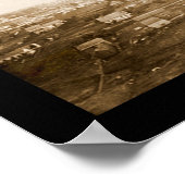 Atlanta-Foto aus dem zivilen Krieg 1864 Poster (Ecke)