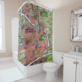 Atlanta Fun Map Duschvorhang (Beispiel)