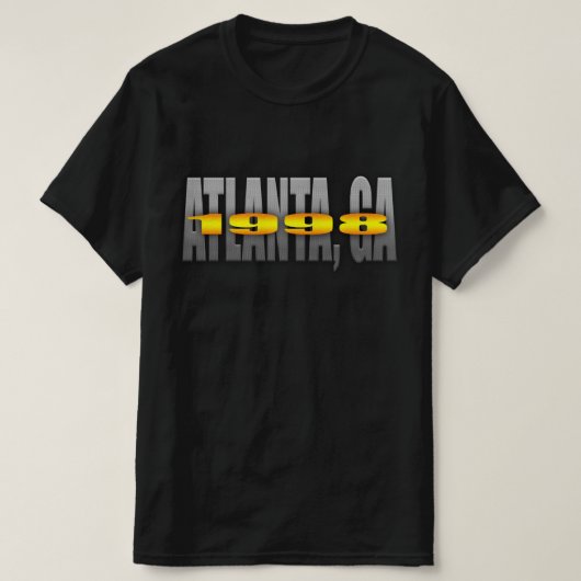 ATLANTA, GA 1998 T-Shirt (Design vorne)