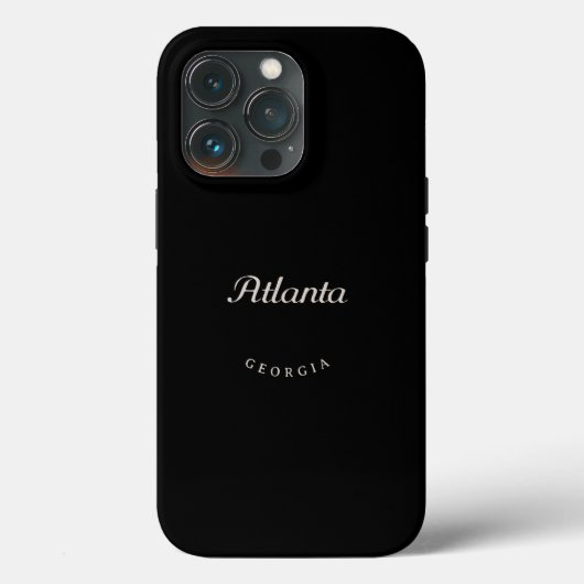 Atlanta GA Case-Mate iPhone Hülle (Rückseite)