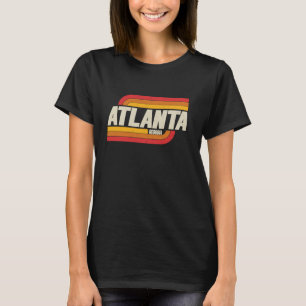 Atlanta GA City Graphic Vintag Souvenir T-Shirt