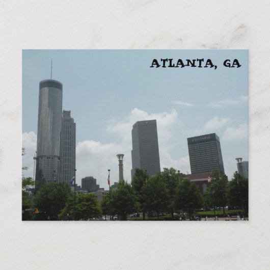 Atlanta, GA Postcard Postkarte (Vorderseite)