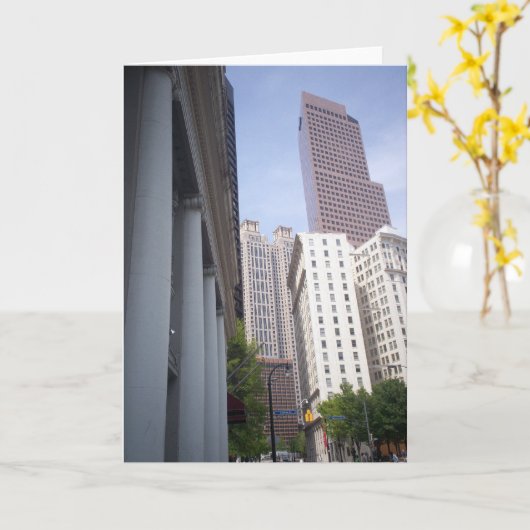 Atlanta-Gebäude Karte (Gelbe Blume)