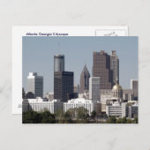 Atlanta Geogia Postkarte (Vorne/Hinten)