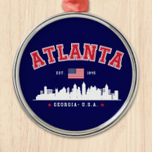 Atlanta Georgia Architectural Skyline