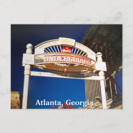 Atlanta Georgia Atlanta Untergrund Postcard Foto Postkarte