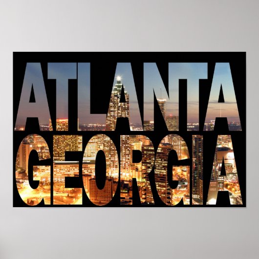 Atlanta Georgia bei Twilight Poster (Vorne)