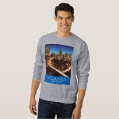 Atlanta Georgia Blue and Gold Abend Sweatshirt (Vorne ganz)