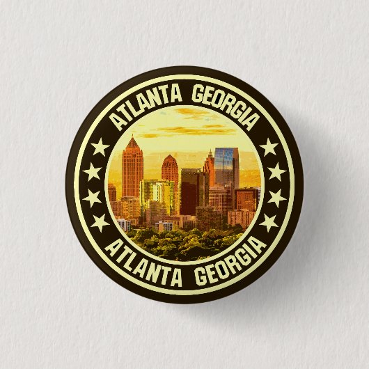 Atlanta Georgia Button (Vorderseite)