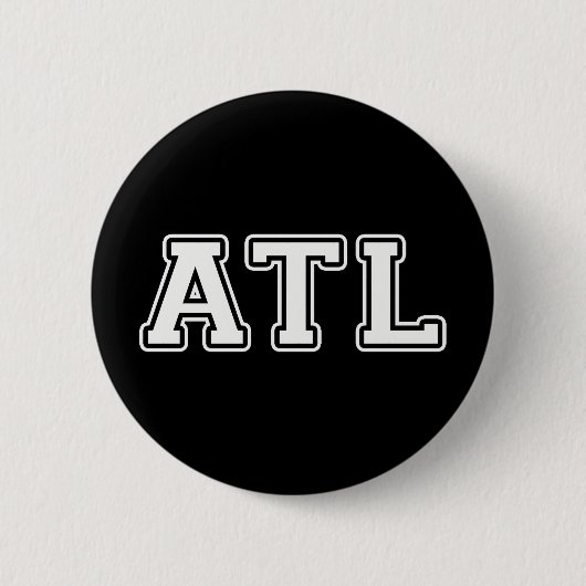 Atlanta Georgia Button (Vorderseite)