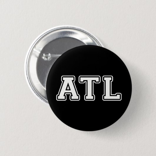 Atlanta Georgia Button (Vorne & Hinten)