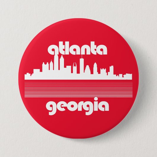 Atlanta Georgia Button (Vorderseite)