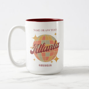 Atlanta Georgia City Becher Geschenk Souvenir Zweifarbige Tasse