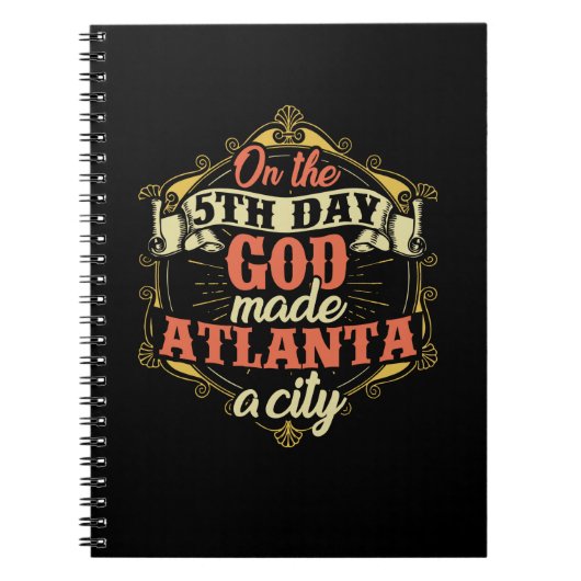 Atlanta Georgia City Notizblock (Vorderseite)
