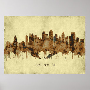 Atlanta Georgia City Poster