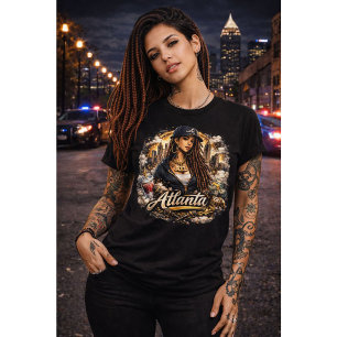 Atlanta Georgia Damen Streetwear T-Shirt
