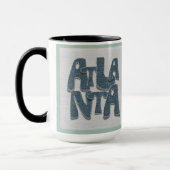 Atlanta Georgia Denim Mug  Tasse (Links)