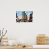 Atlanta Georgia Ecke Peachtree and Broad Poster (Küche)