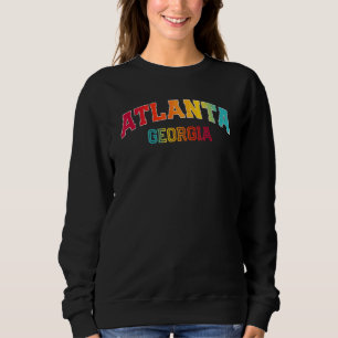 Atlanta Georgia Farbe Sweatshirt
