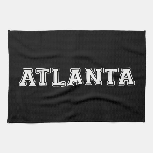 Atlanta Georgia Geschirrtuch (Horizontal)