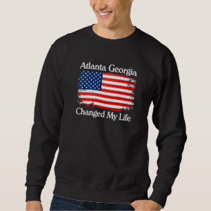Atlanta Georgia Hat Mein Leben Verändert Atl Trend Sweatshirt