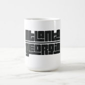 Atlanta - Georgia Kaffeetasse (Mittel)