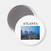 ATLANTA Georgia Magnet (Vorderseite/Rückseite)