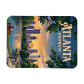 Atlanta Georgia Magnet (Horizontal)